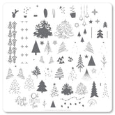 OH Christmas Tree (CjSC-44) - CJS Medium Stamping Plate